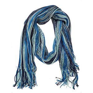 Collection Xiix Multi Stripe Metallic Net Wrap